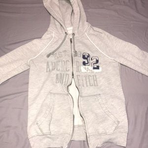 Grey A&F Jacket , S